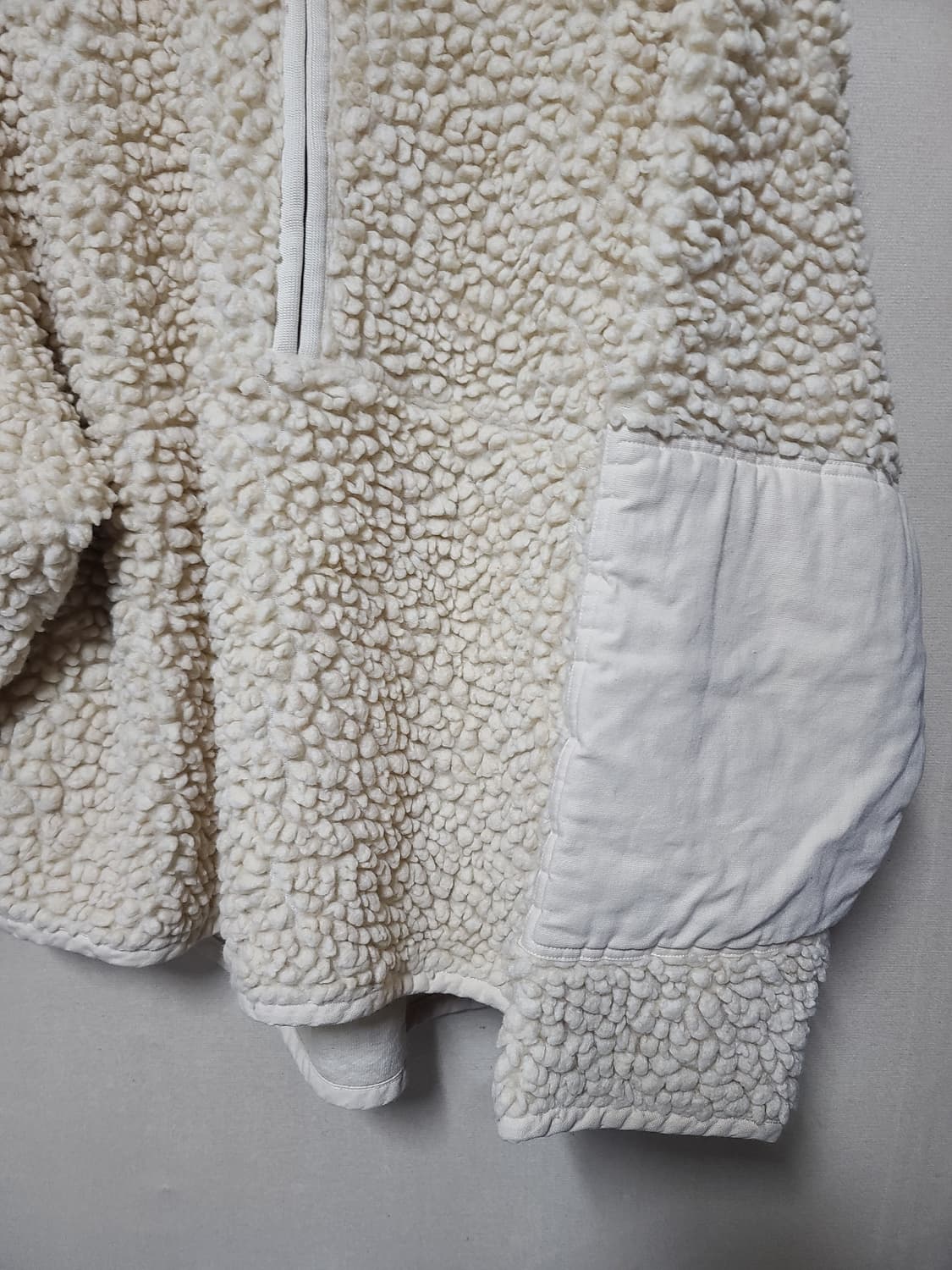 Cos 테디 하프짚 후디 상품이미지3