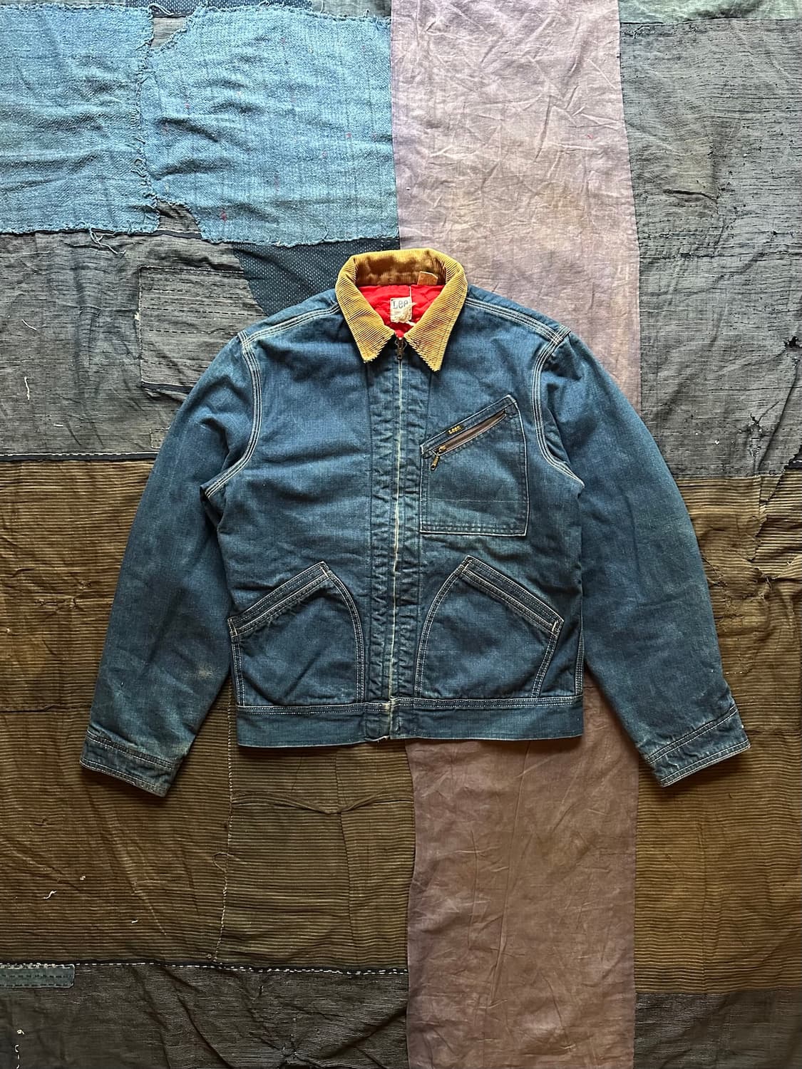 70s USA LEE 빈티지 리 191LB 데님 워크 자켓 rrl 상품이미지1