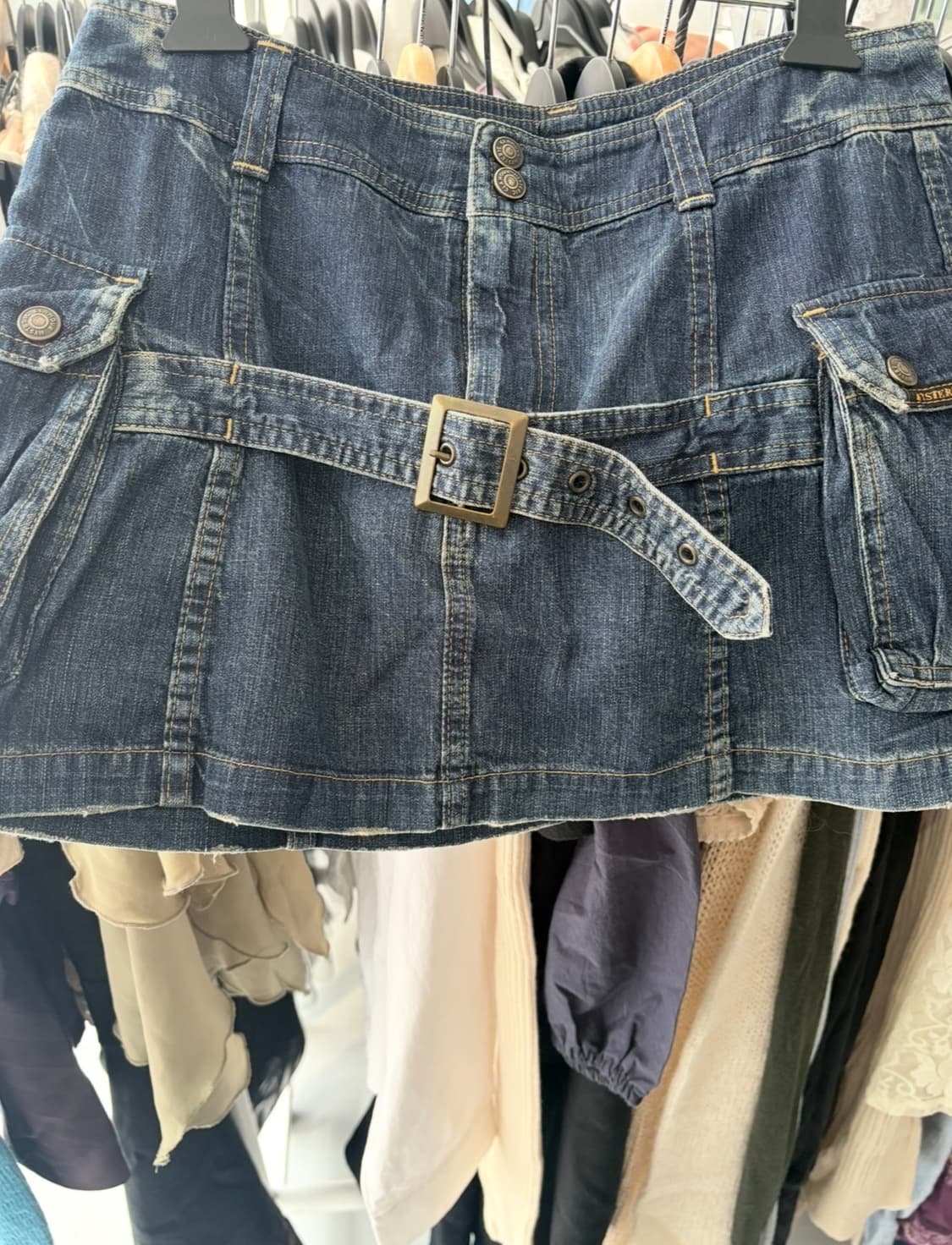 하스테릭글래머 데님스커트 상품이미지1