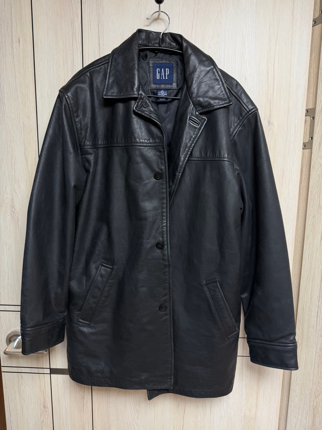 올드 갭 레더 카코트 상품이미지1