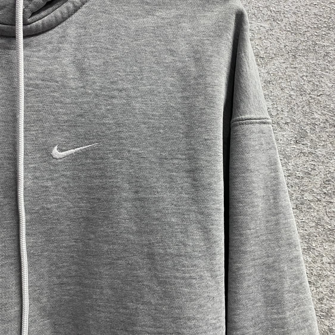나이키 스몰로고 그레이 후드집업 B3648 상품이미지3