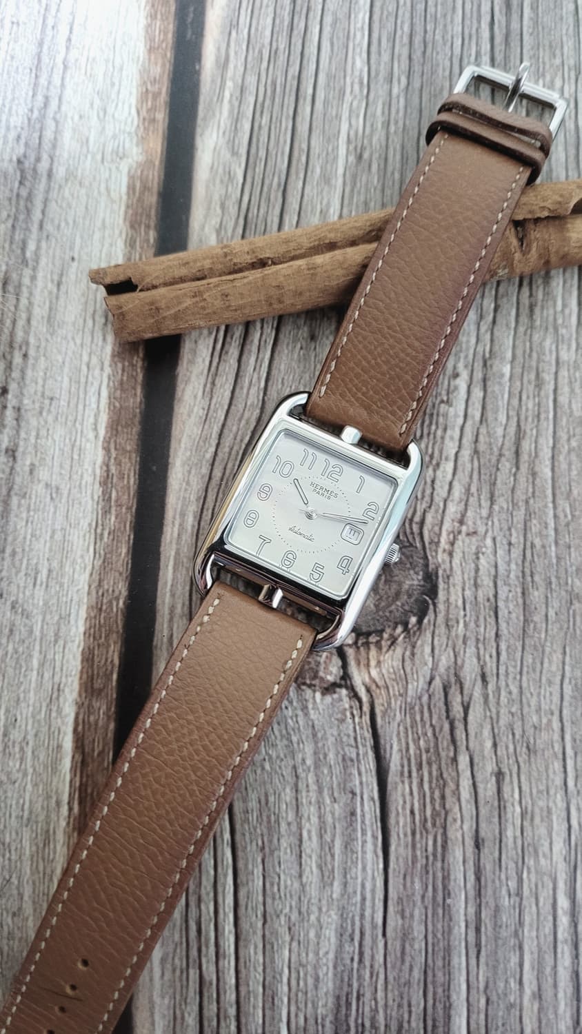 정품 에르메스 케이프코드 오토매틱 남여공용 시계 상품이미지5