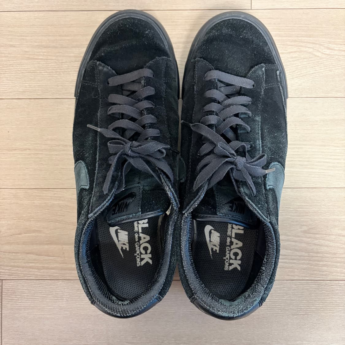 꼼데가르송 블랙 CDG 나이키 블레이저 로우 프리미엄 SP 270 상품이미지8