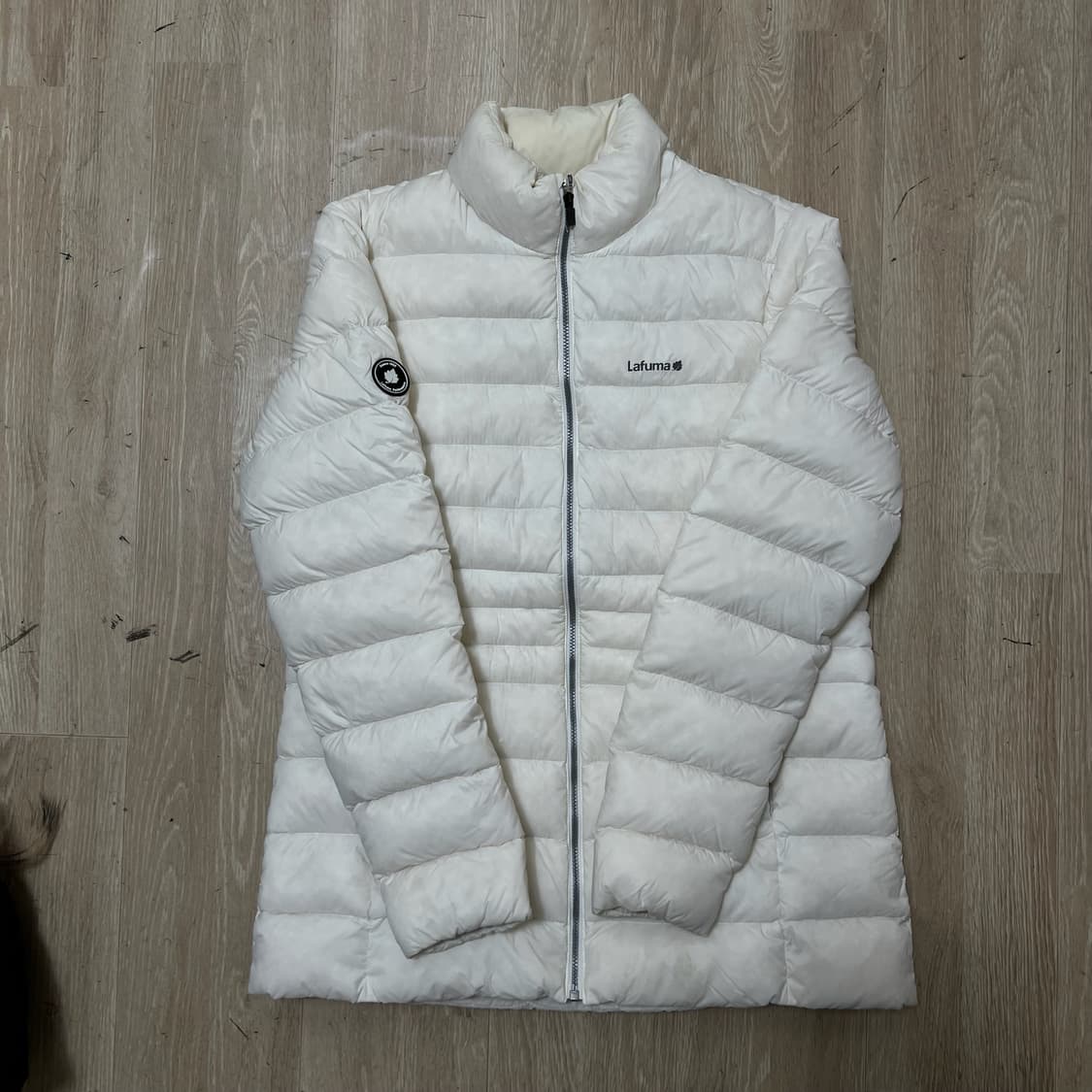 라푸마 여성 우모 화이트 경량패딩 M/95  상품이미지1