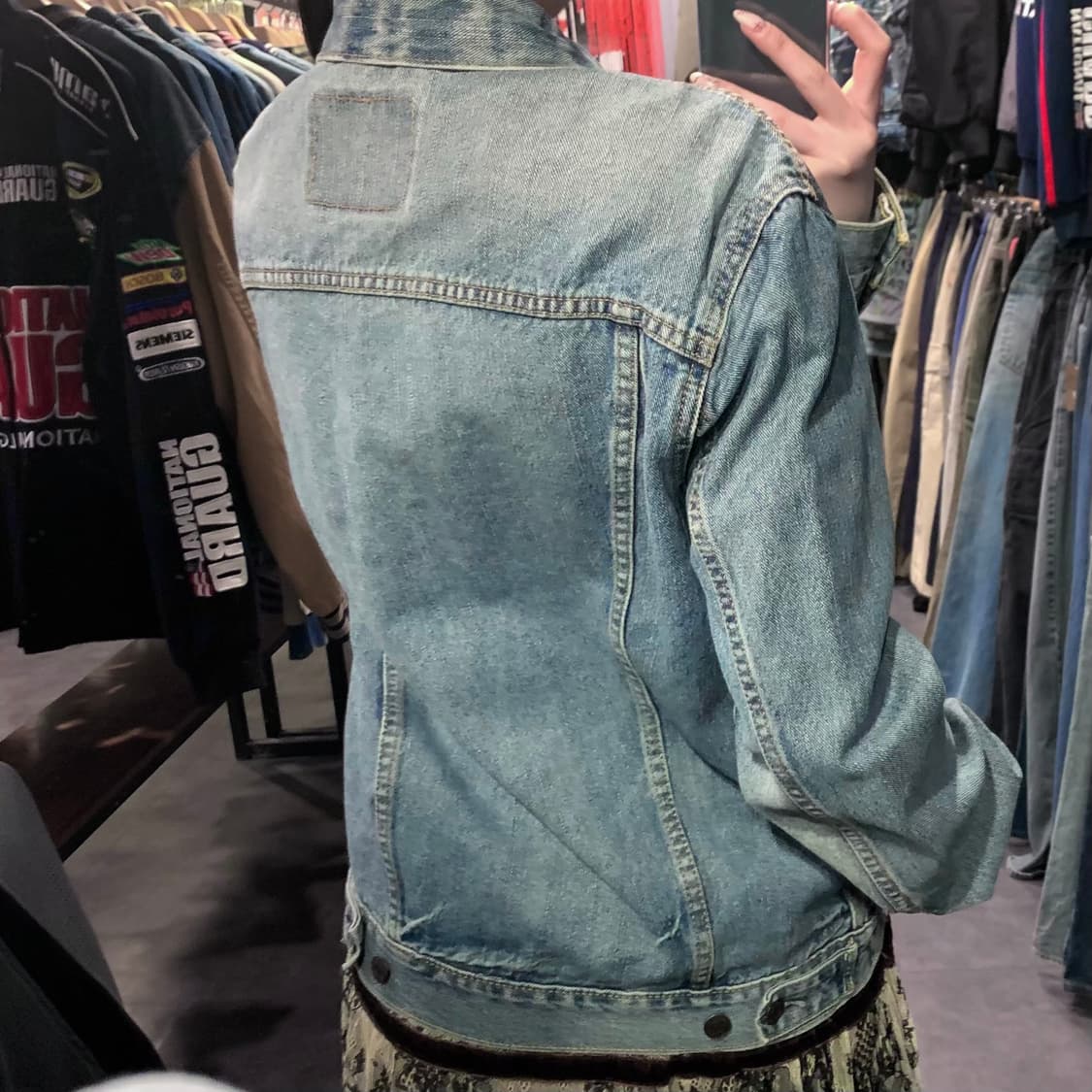 [IM] 리바이스 워싱 데님 자켓 연청 상품이미지6