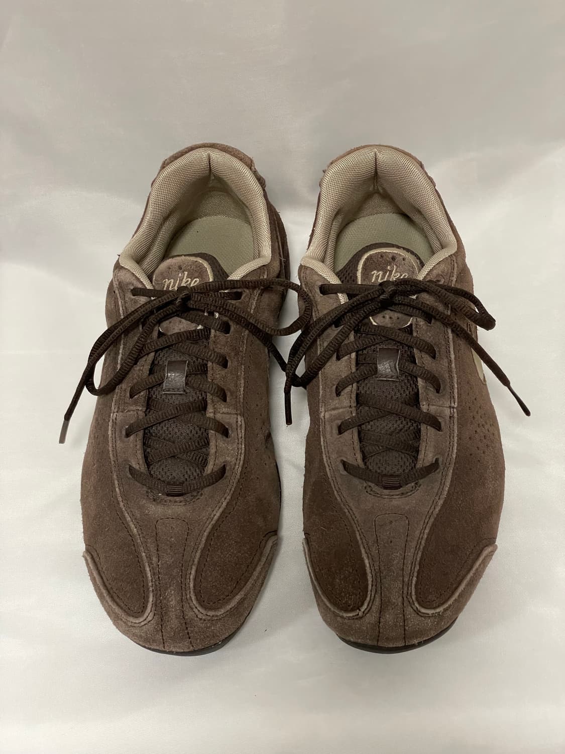 (280) 나이키 에어시리즈 6D 브라운 스웨이드 신발 상품이미지2