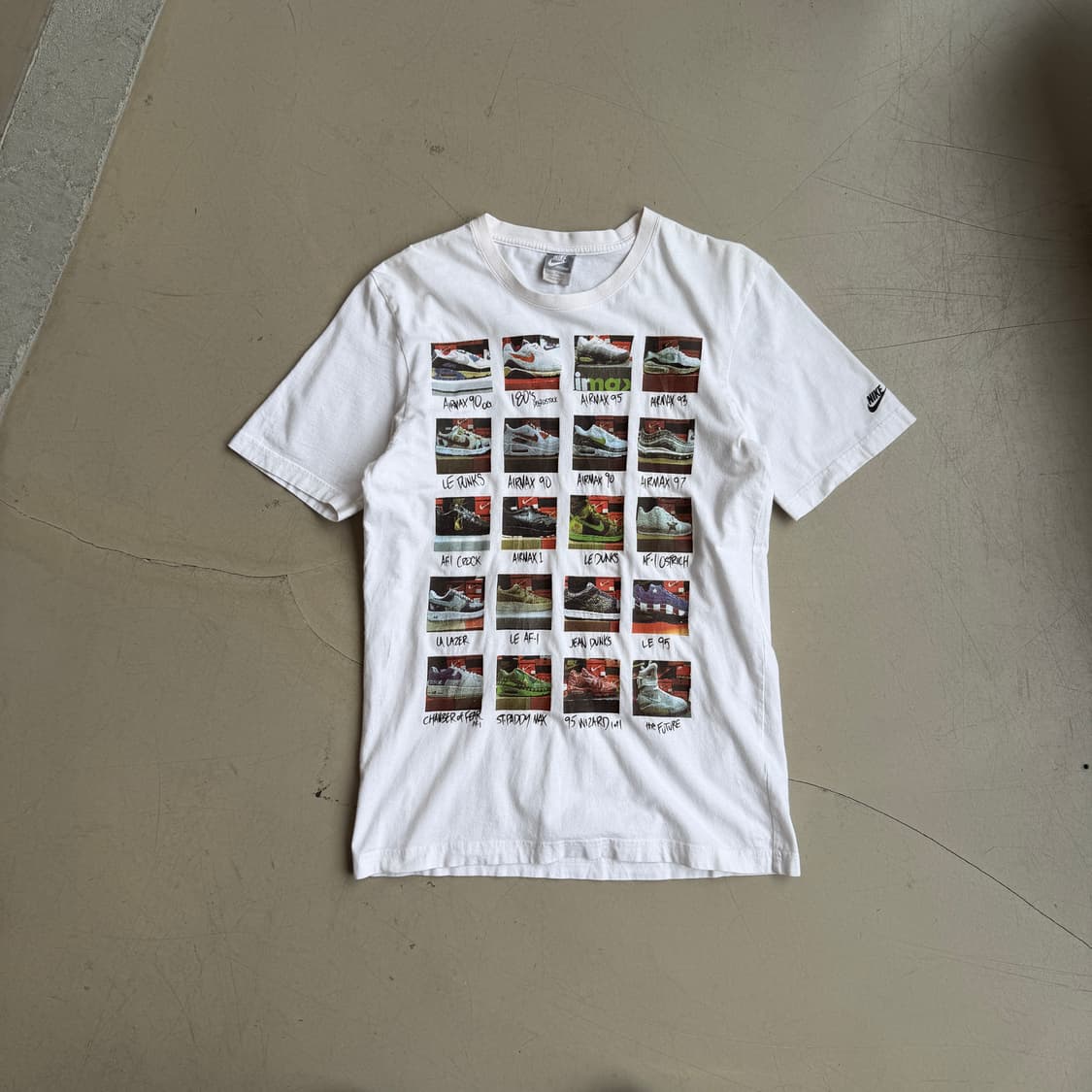 올드 나이키 멀티슈즈 하프 티셔츠 상품이미지2