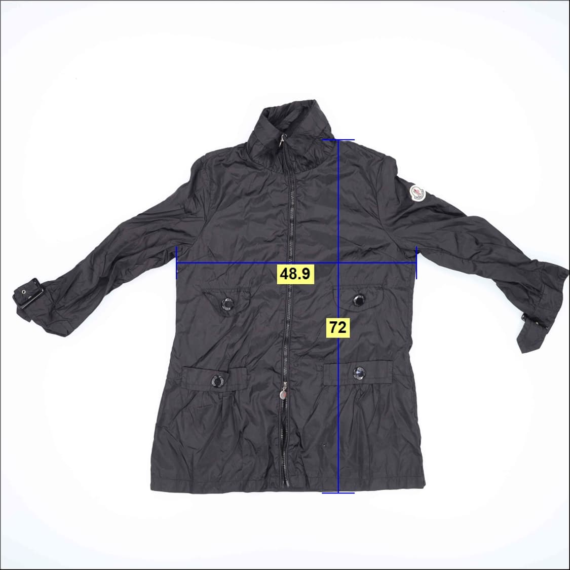 3 패치로고 바람막이 자켓 0203H1 상품이미지7