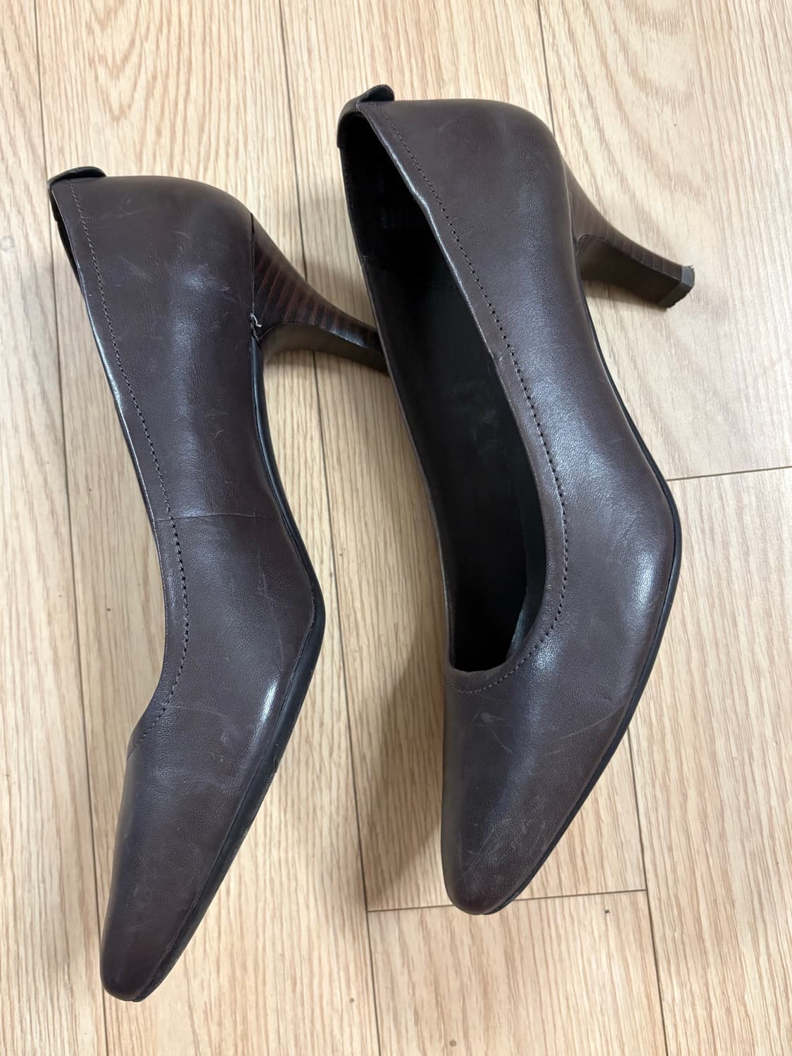 락포트 브라운 펌프스 브라운(굽 6cm) 상품이미지4