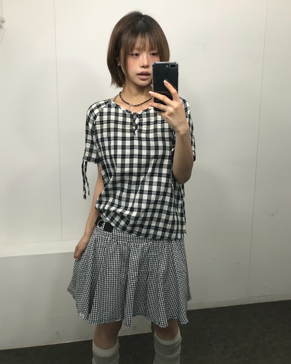 𖤐 그레이 꾸안꾸 코디 set𖤐  상품이미지4