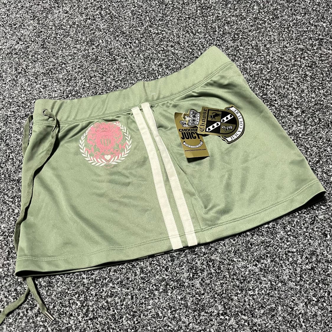 주시꾸뛰르 짧치 트랙 스커트 상품이미지2