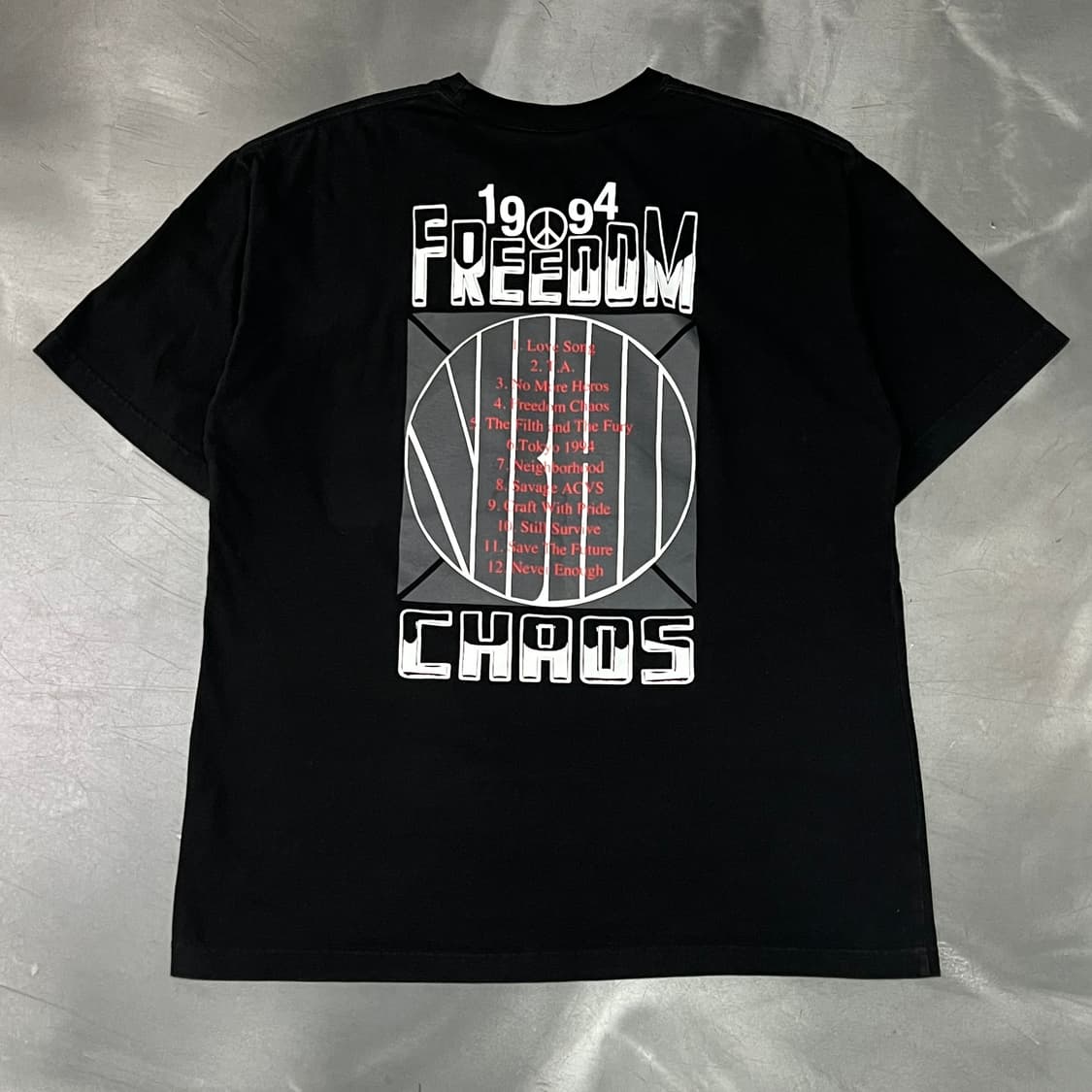  네이버후드 no more heros 프린팅 반팔티 y15964 상품이미지2