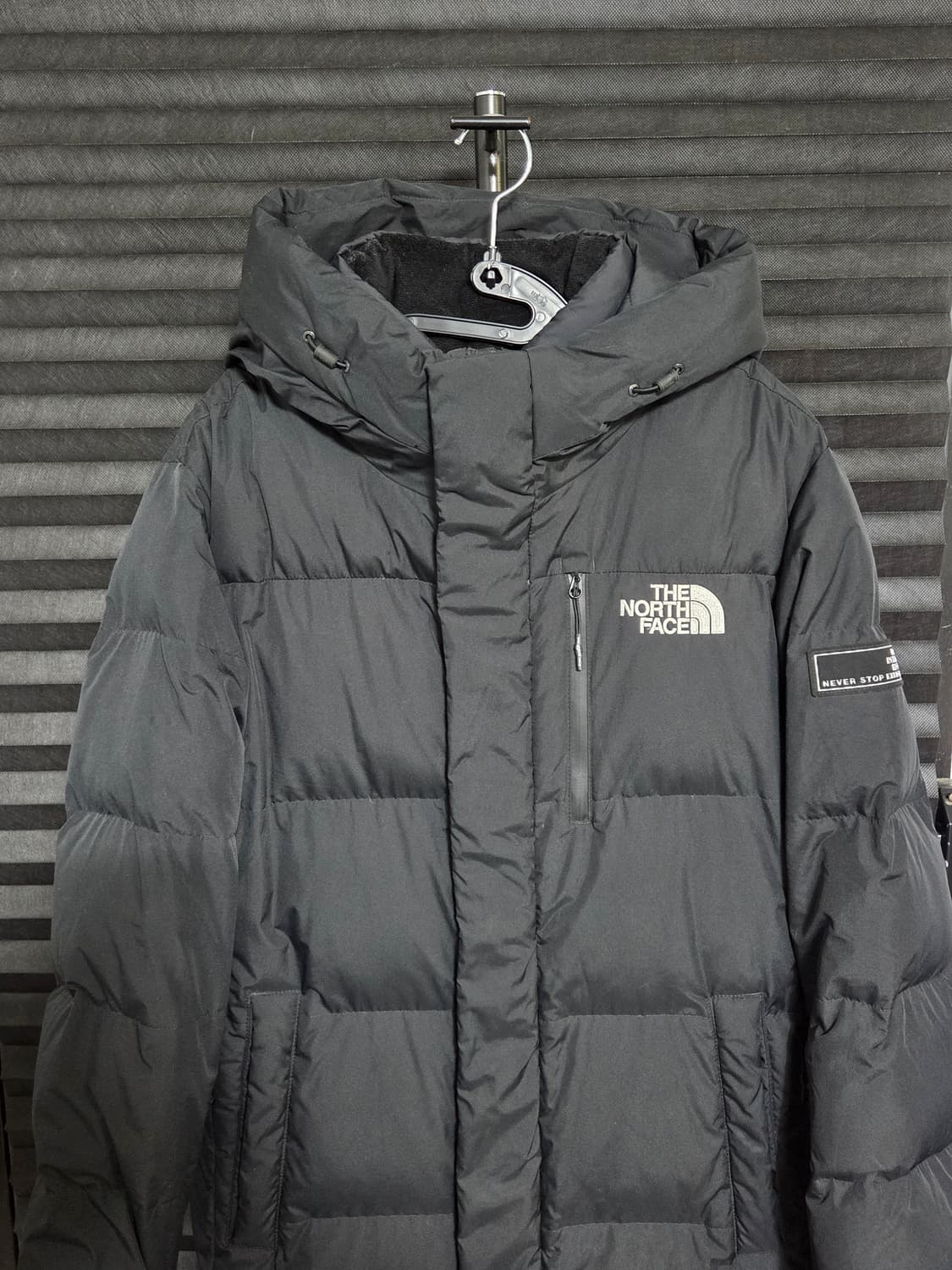 (정품) [노스페이스] 하이브리드 다운볼 롱패딩 판매합니다. 상품이미지2