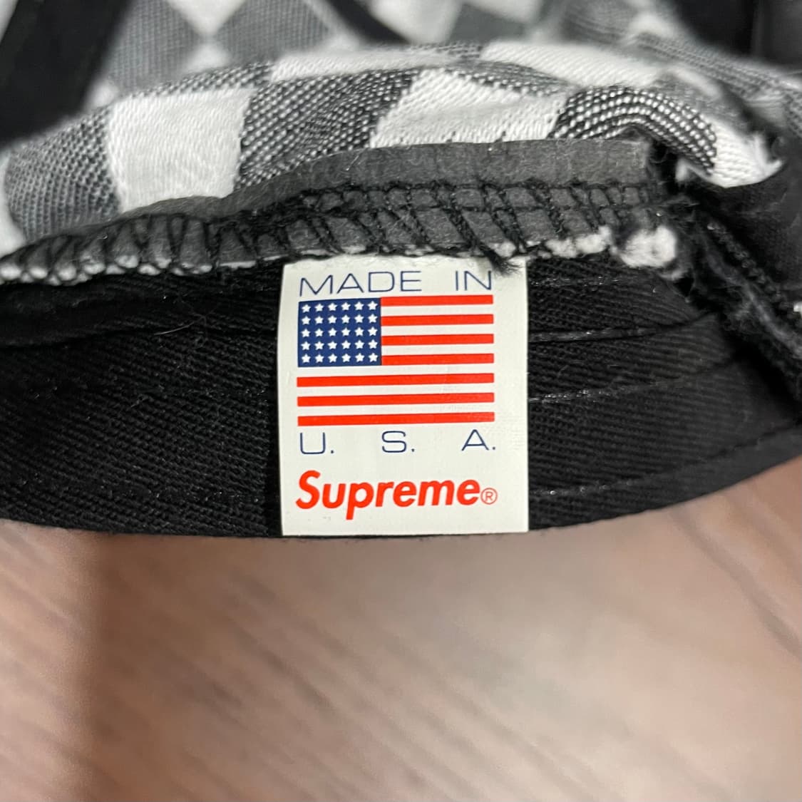 2018 슈프림 체커보드 캠프캡 상품이미지9