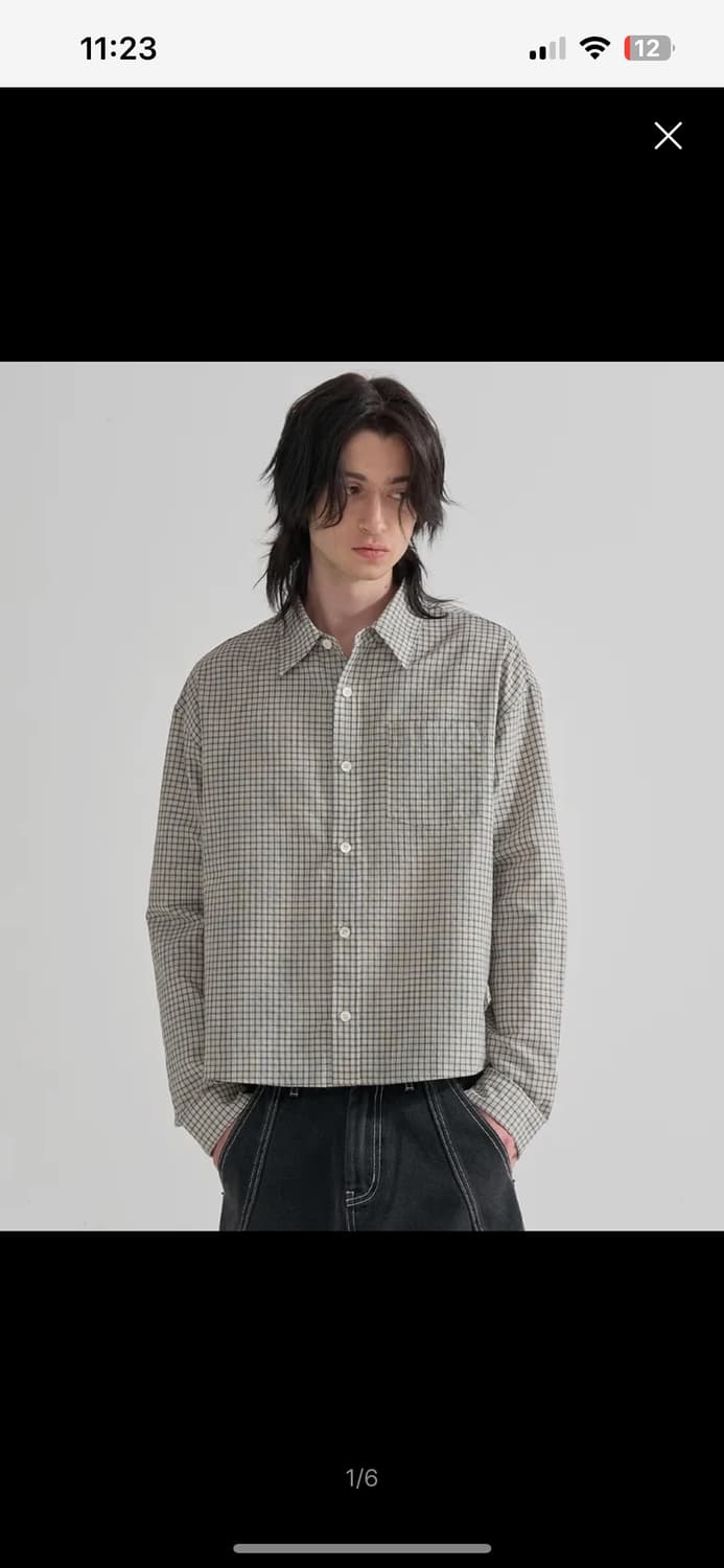 체크셔츠 상품이미지1