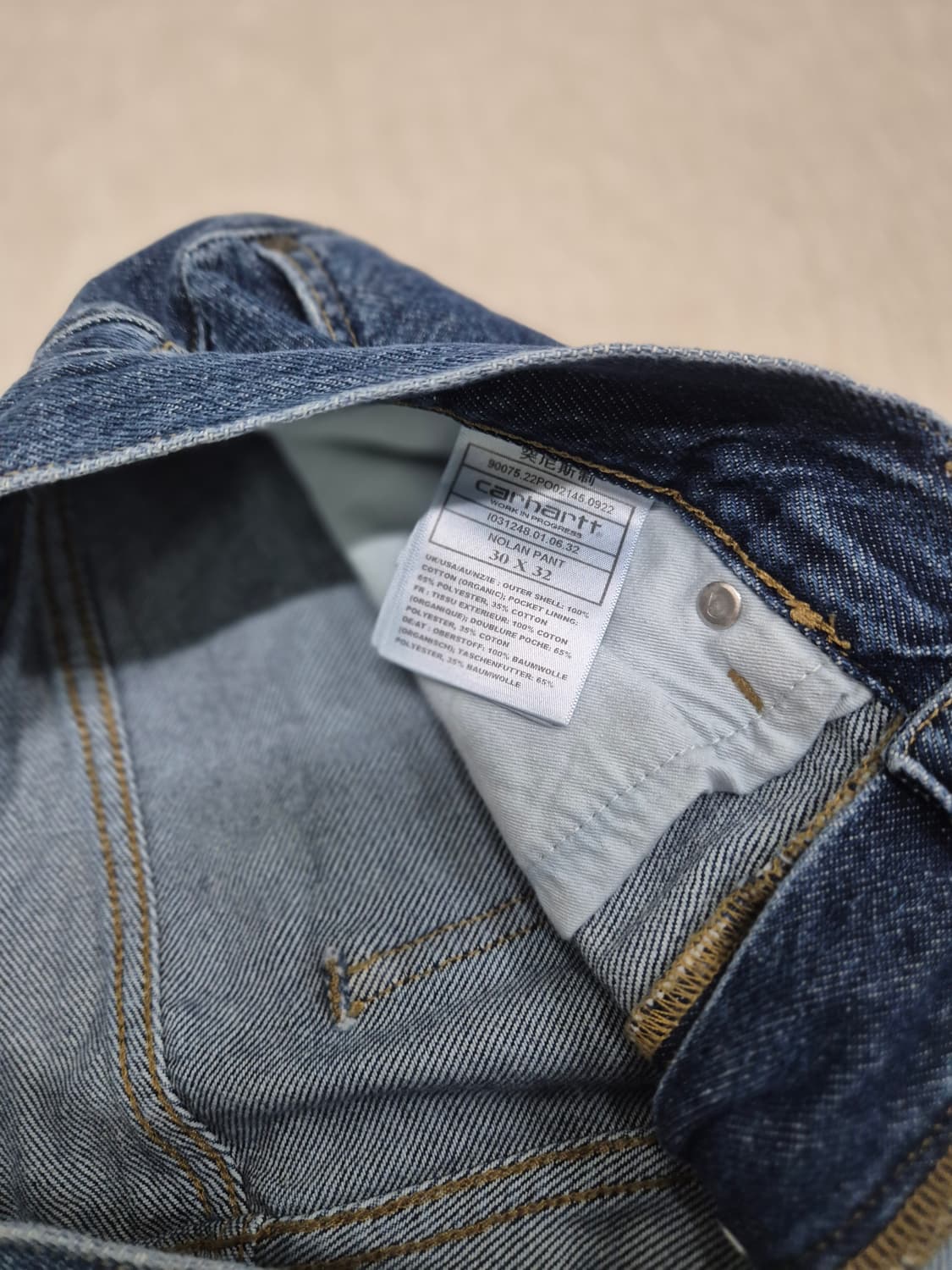 칼하트 데님팬츠 상품이미지4