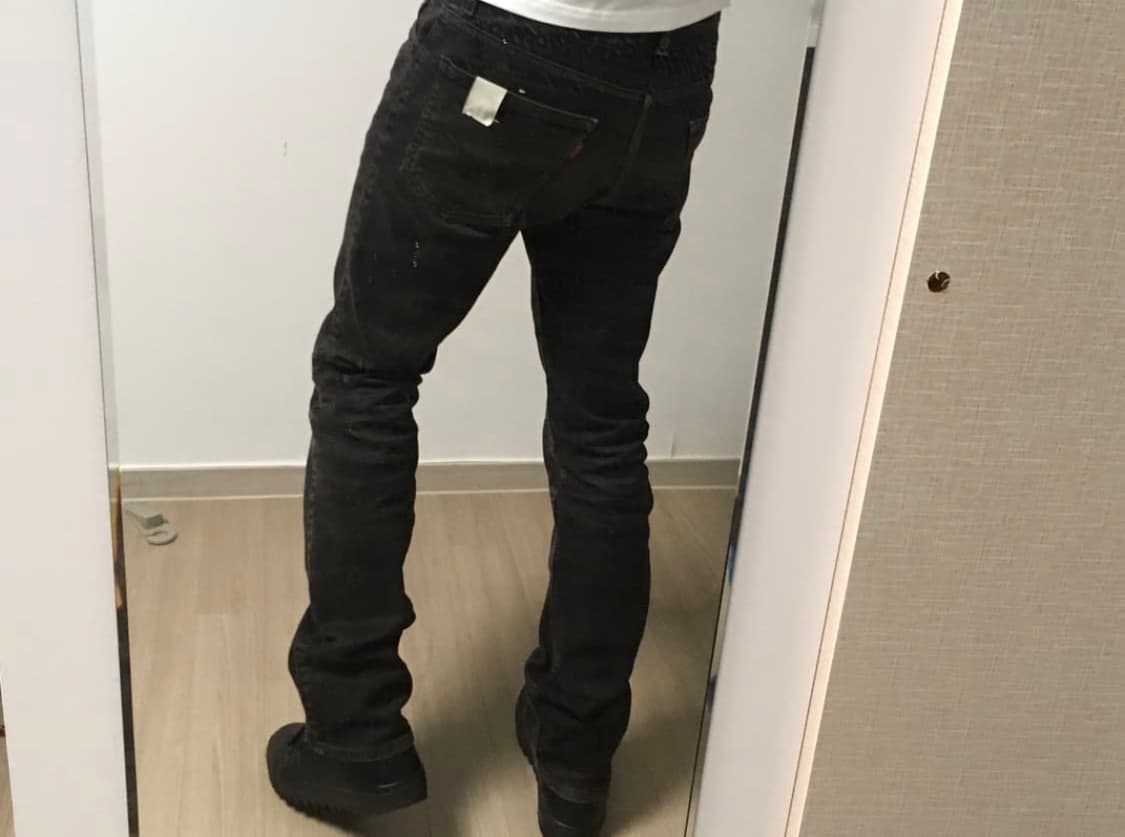 Levi's X N.Hoolywood 517 black jean 상품이미지1