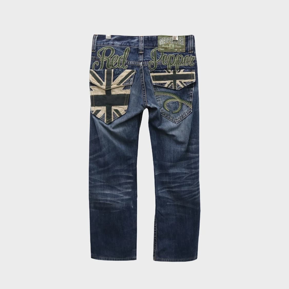 레드페퍼 자수 포인트 데님 팬츠 65085 상품이미지1