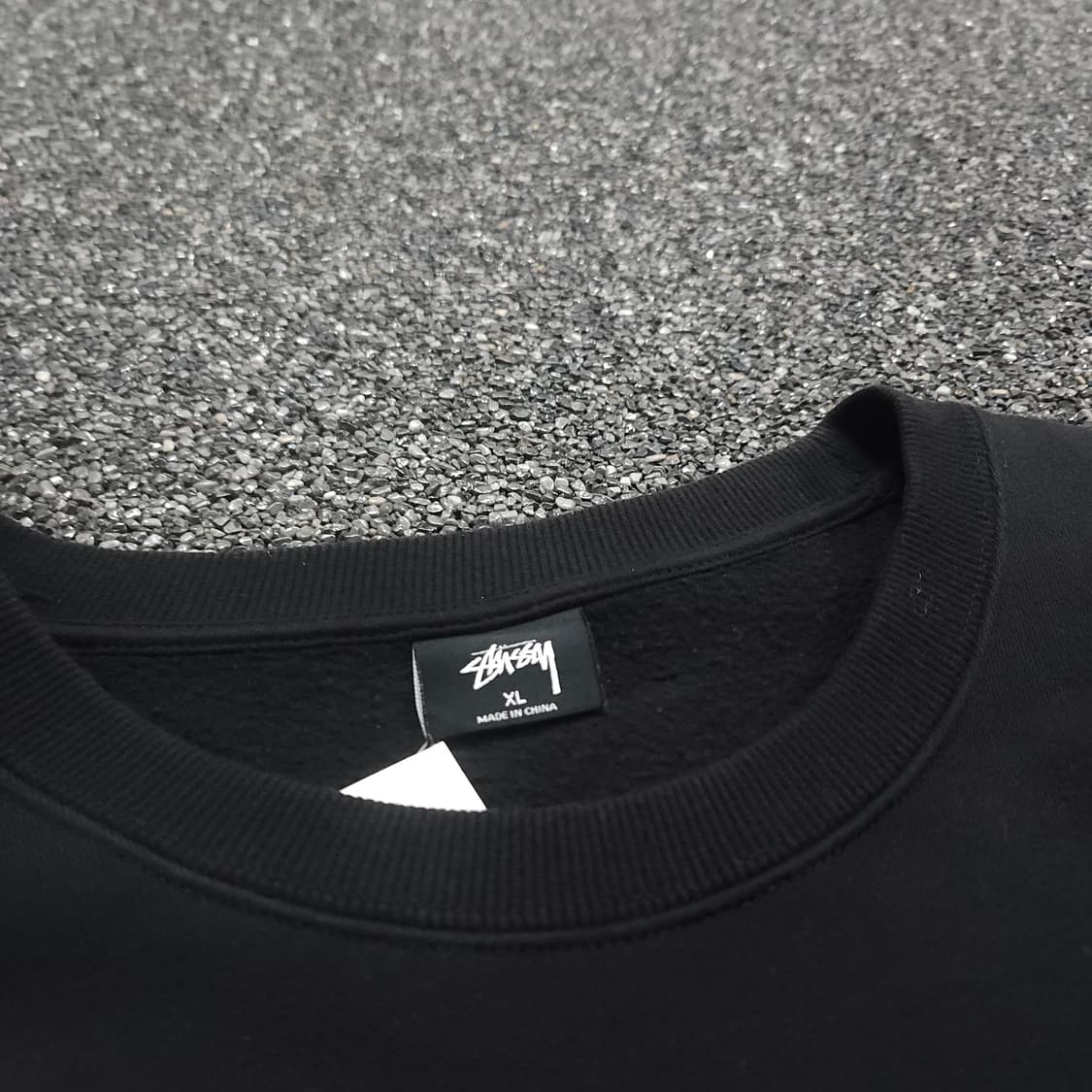 스투시 아치로고 빅로고 박시핏 스웻 셔츠 (XL) 상품이미지5