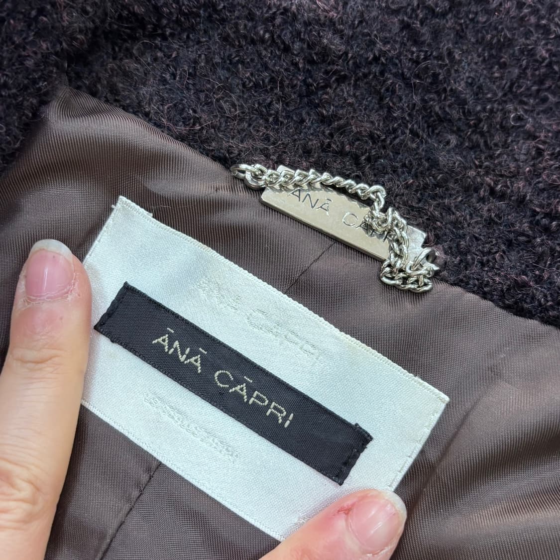 91-96-165 아나카프리 여성 코트 0317E 상품이미지3