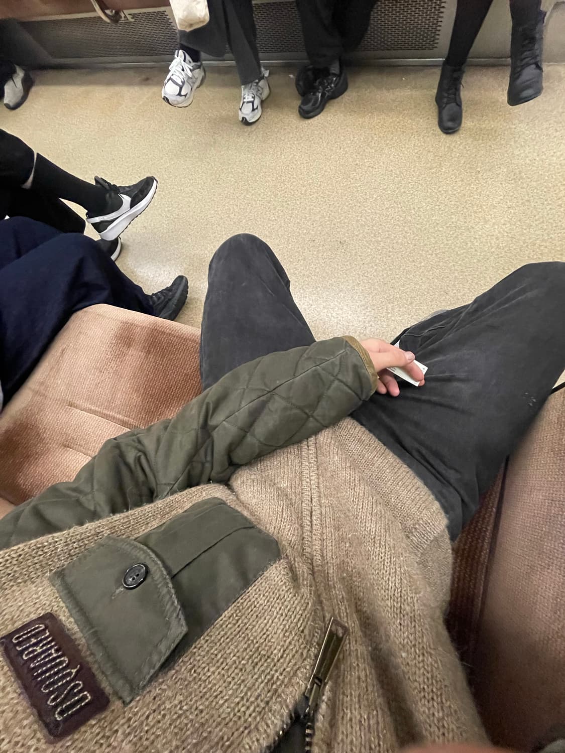 디스퀘어드 니트 집업 상품이미지5