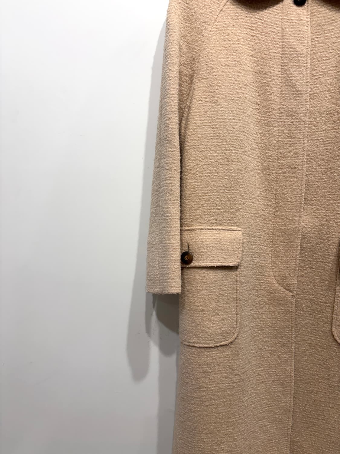 발렌티노 앙고라 모헤어 롱코트 상품이미지4