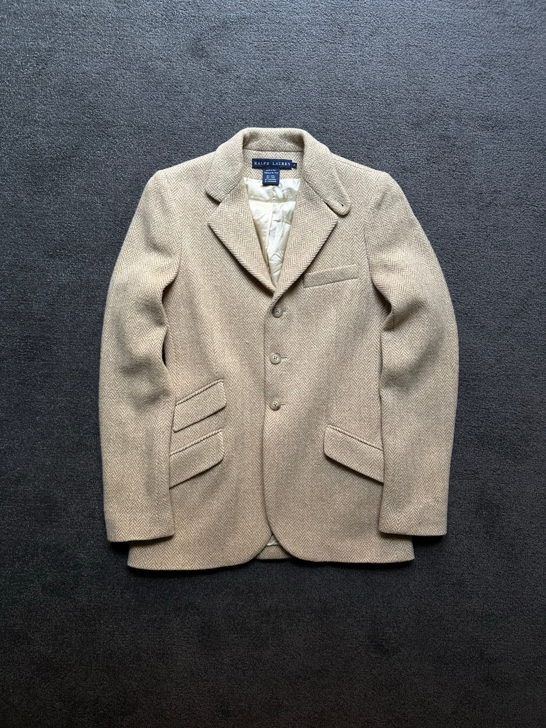 랄프로렌 헤링본 여성 블레이저 S 상품이미지1
