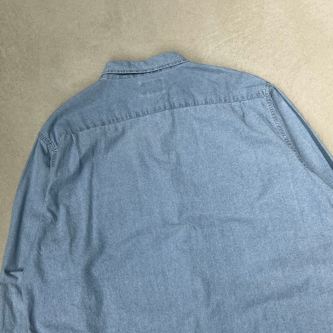 랭글러 투포켓 데님셔츠 s09197 상품이미지4