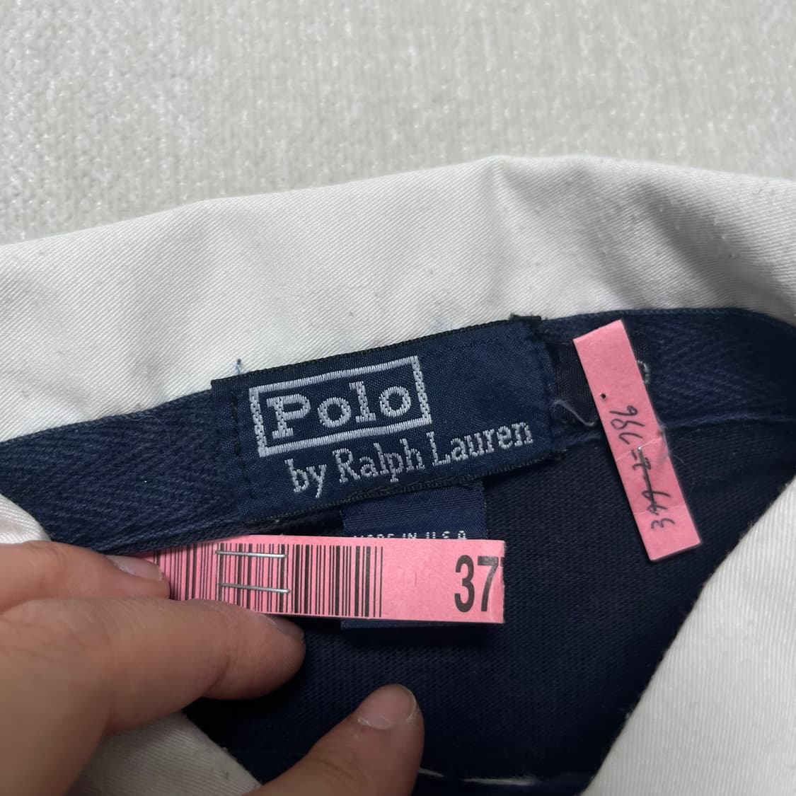 100 폴로랄프로렌 스트라이프 럭비티 상품이미지3