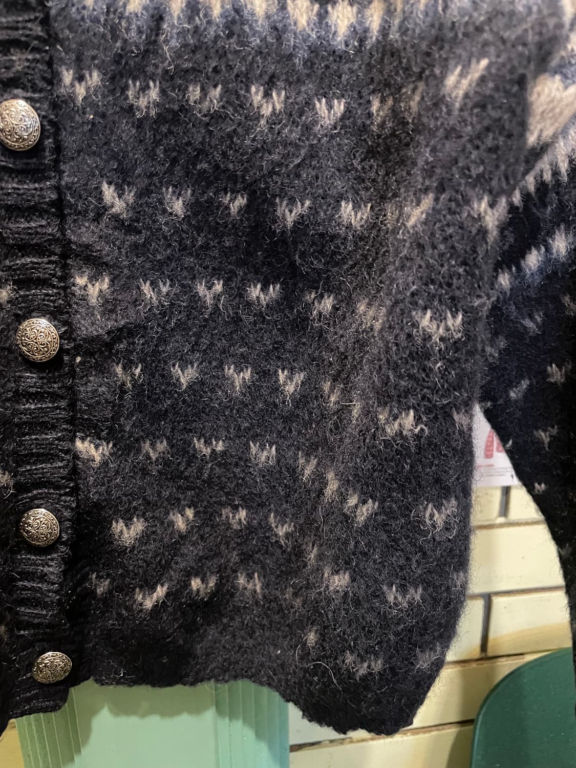 1990's Vintage Woolrich Wool Cardigan 상품이미지7