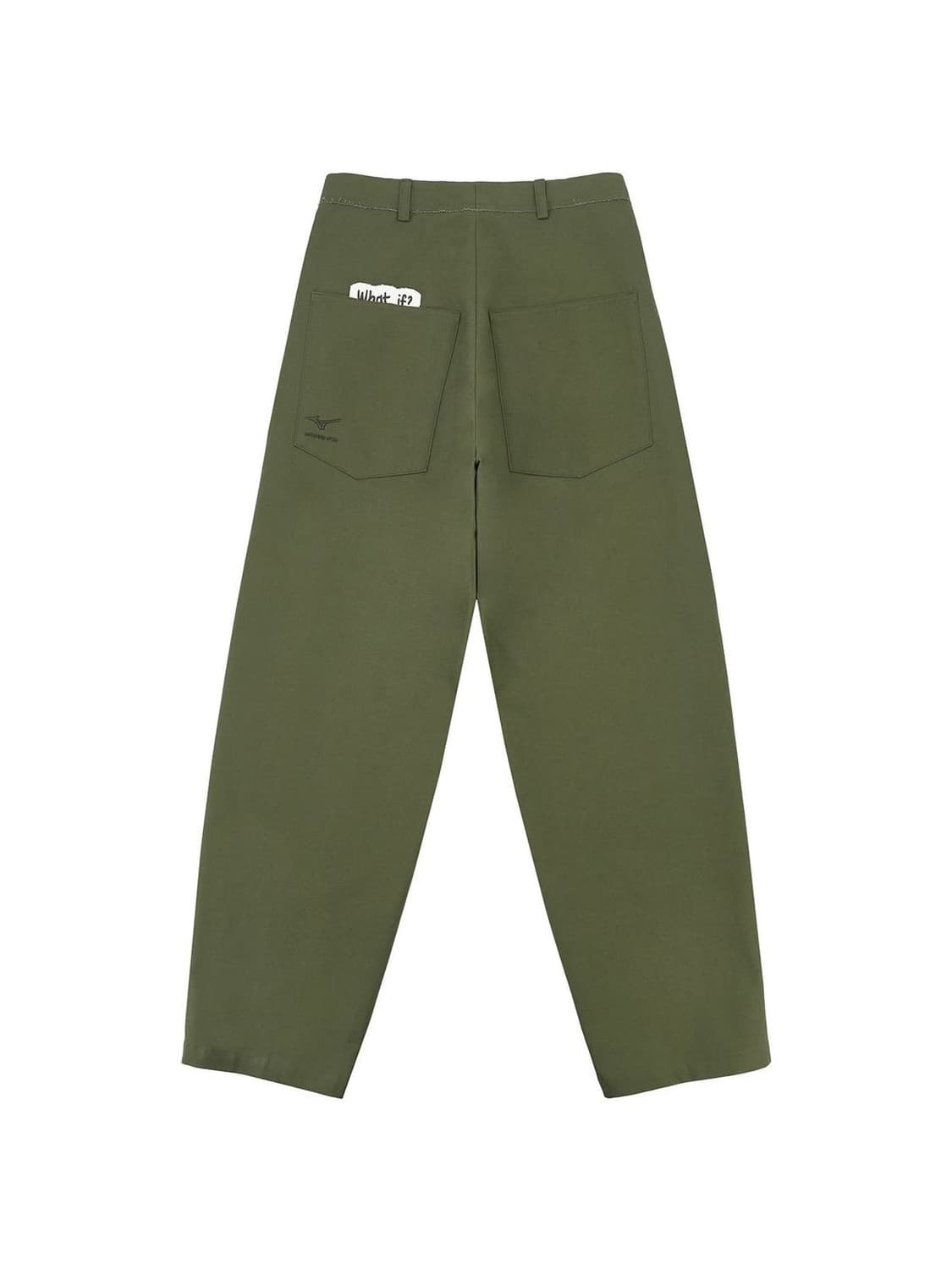 [S] STU X 미즈노 턱 팬츠 카키 코튼 STU OFFICE 상품이미지2