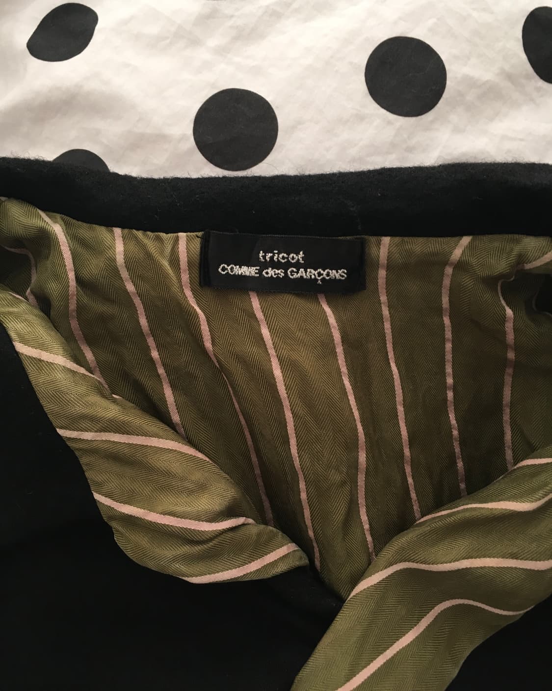 Comme des GARCONS tricot collared top 상품이미지5