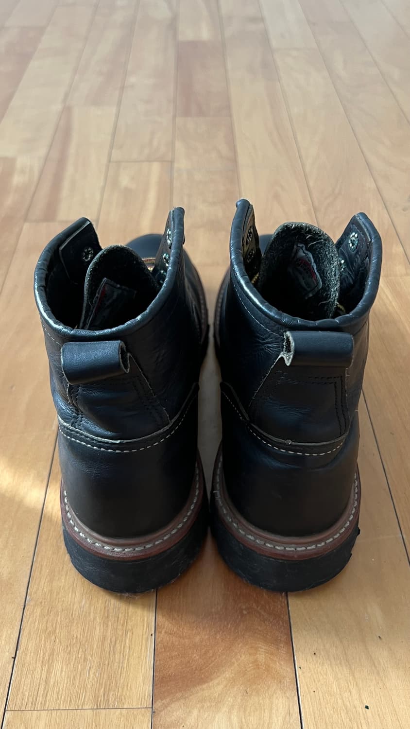 레드윙 라인맨 러그솔 블랙 #2935 상품이미지8