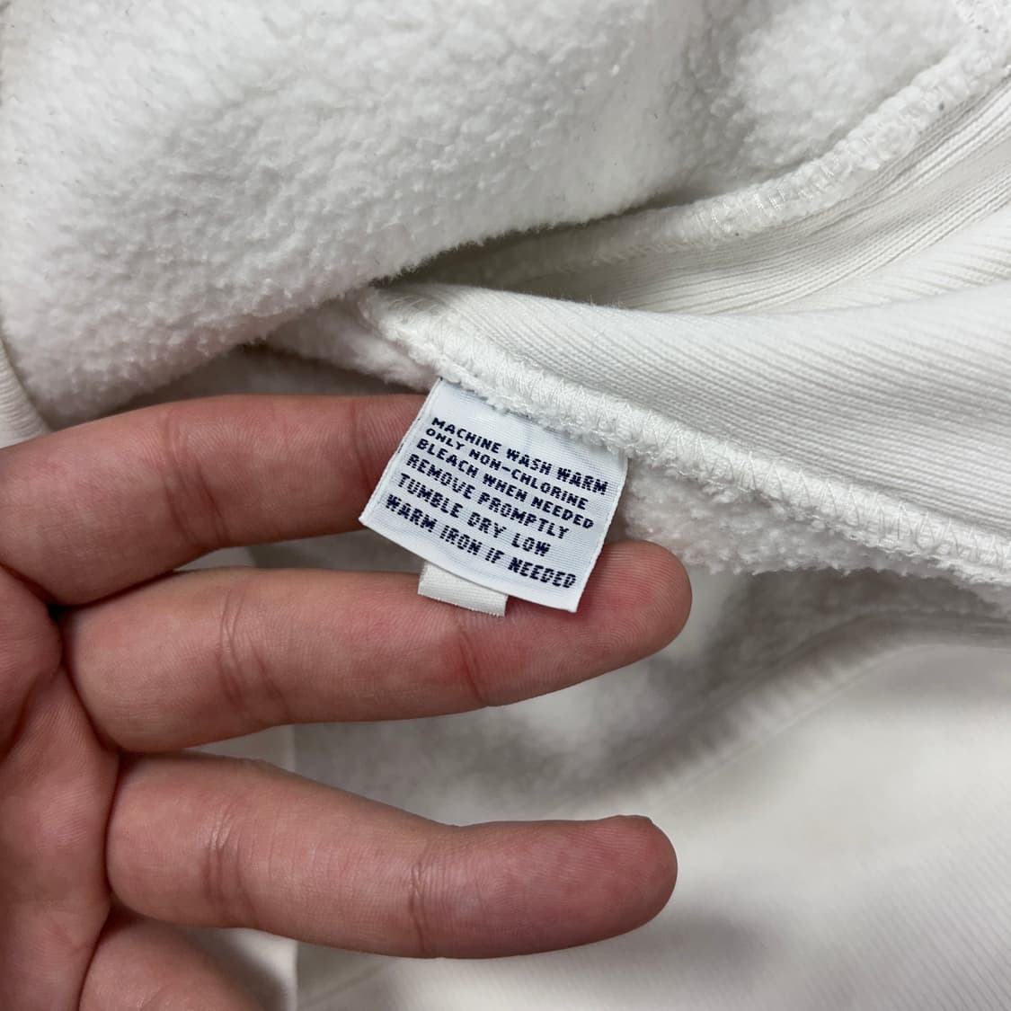 폴로 빅포니 화이트 코튼 트랙자켓(M) 상품이미지3