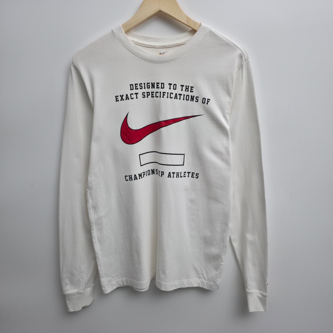 [M] 나이키 챔피언십 화이트 롱슬리브 상품이미지1