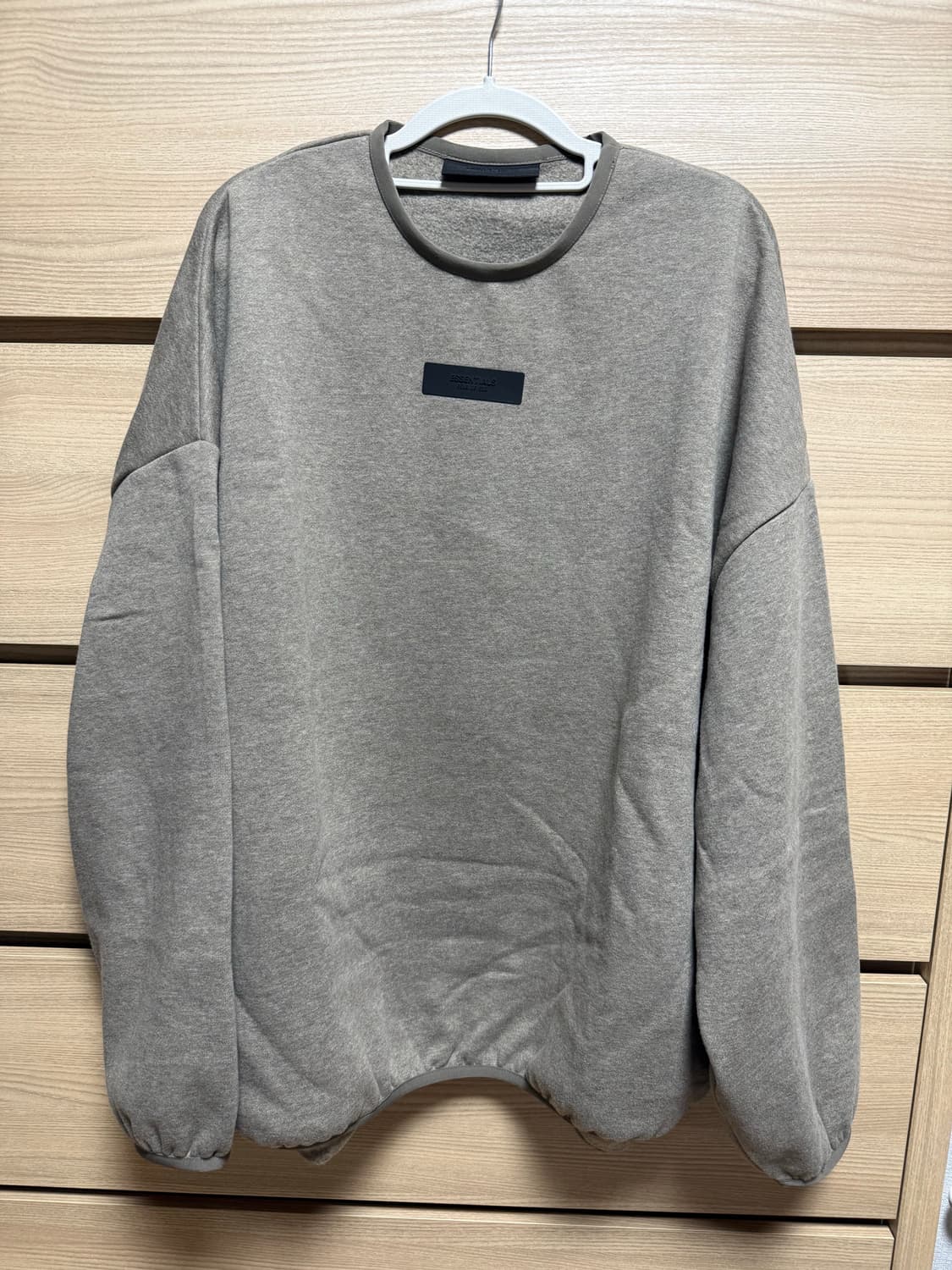 피오갓 에센셜 헤더그레이 스웻셔츠 L 상품이미지2