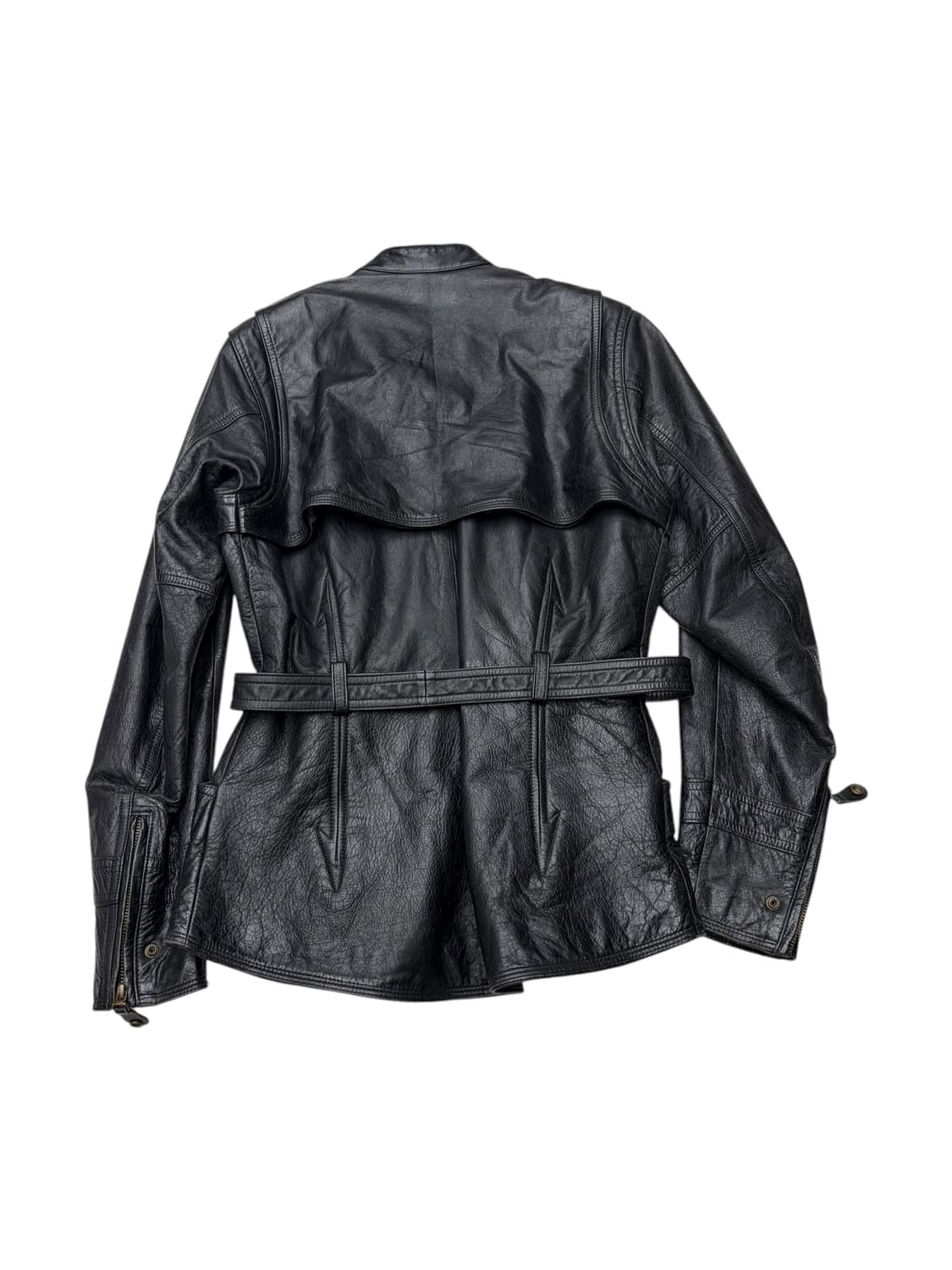 00s Harley-Davidson 벨티드 레더 자켓 상품이미지2