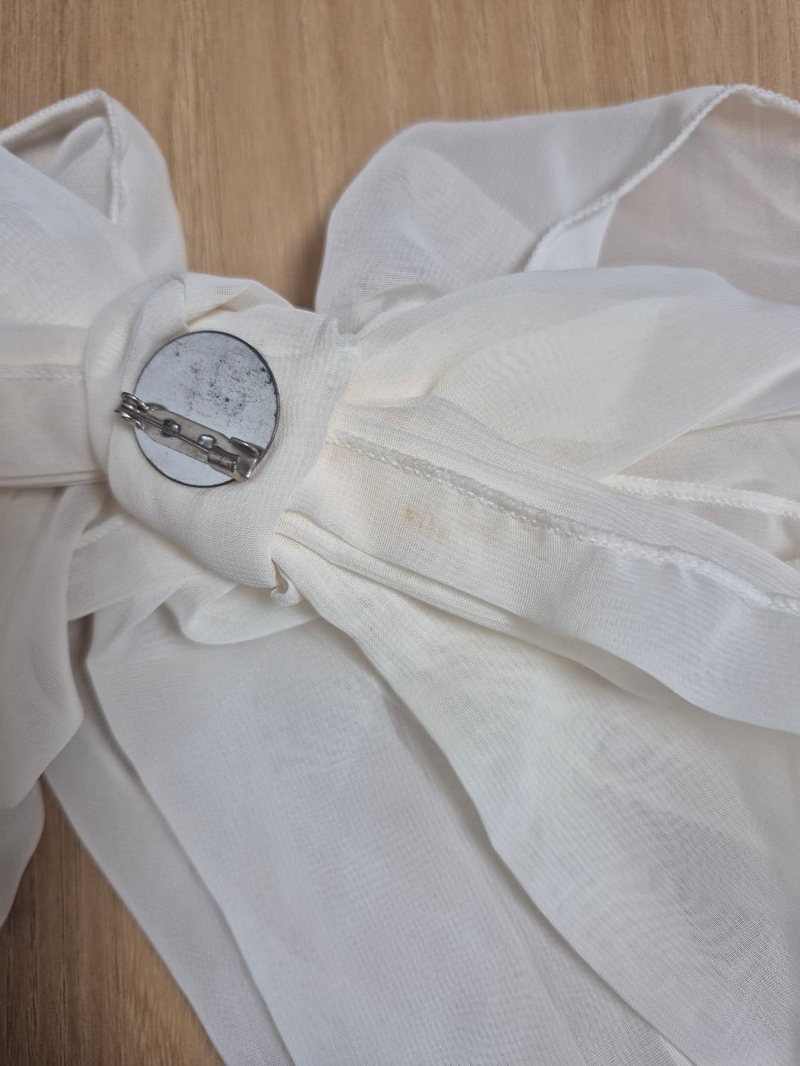 리즈리사 쉬폰리본브로치 아이보리칼라 상품이미지7