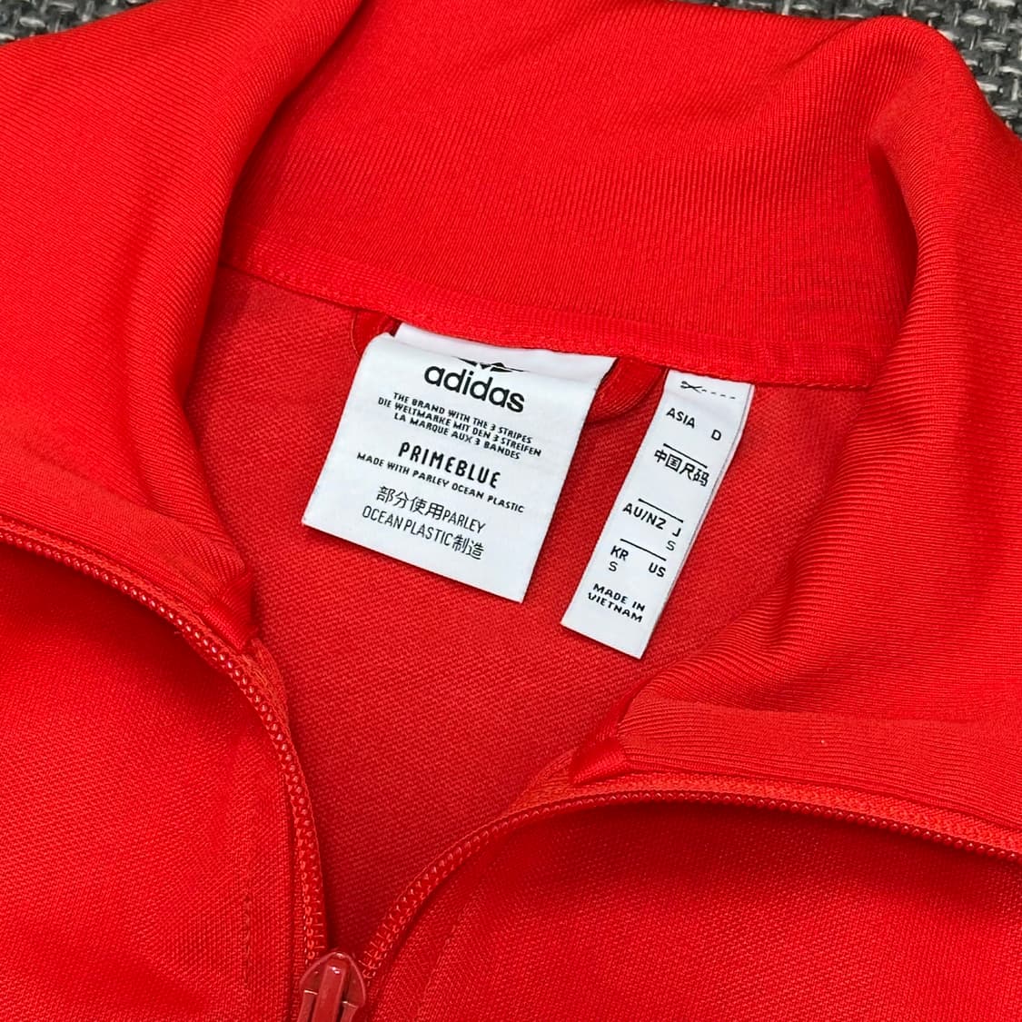 아디다스 신형 베켄바우어 레드 빈티지 져지 S 상품이미지7