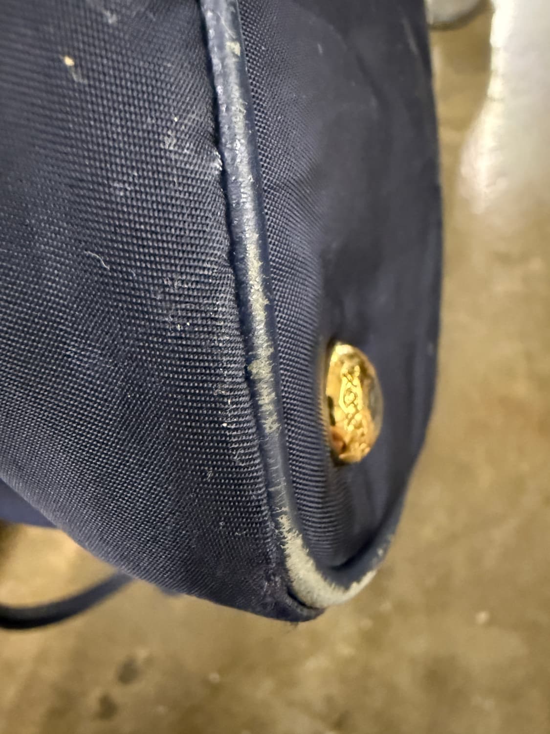 프라다 정품 네이비 포코노 쇼퍼백 상품이미지5