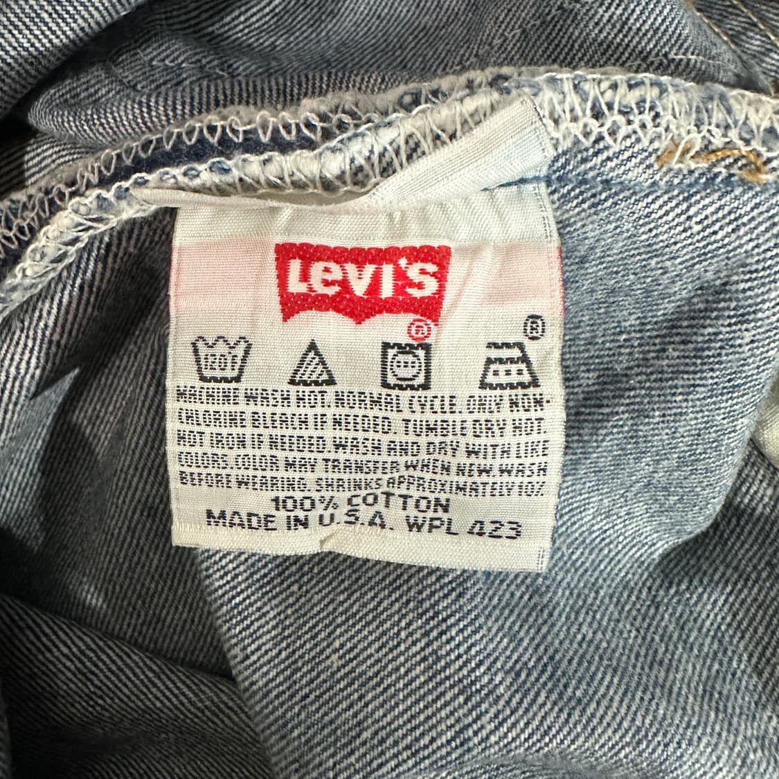 리바이스501XX 90's USA 데님 청바지 32 상품이미지4
