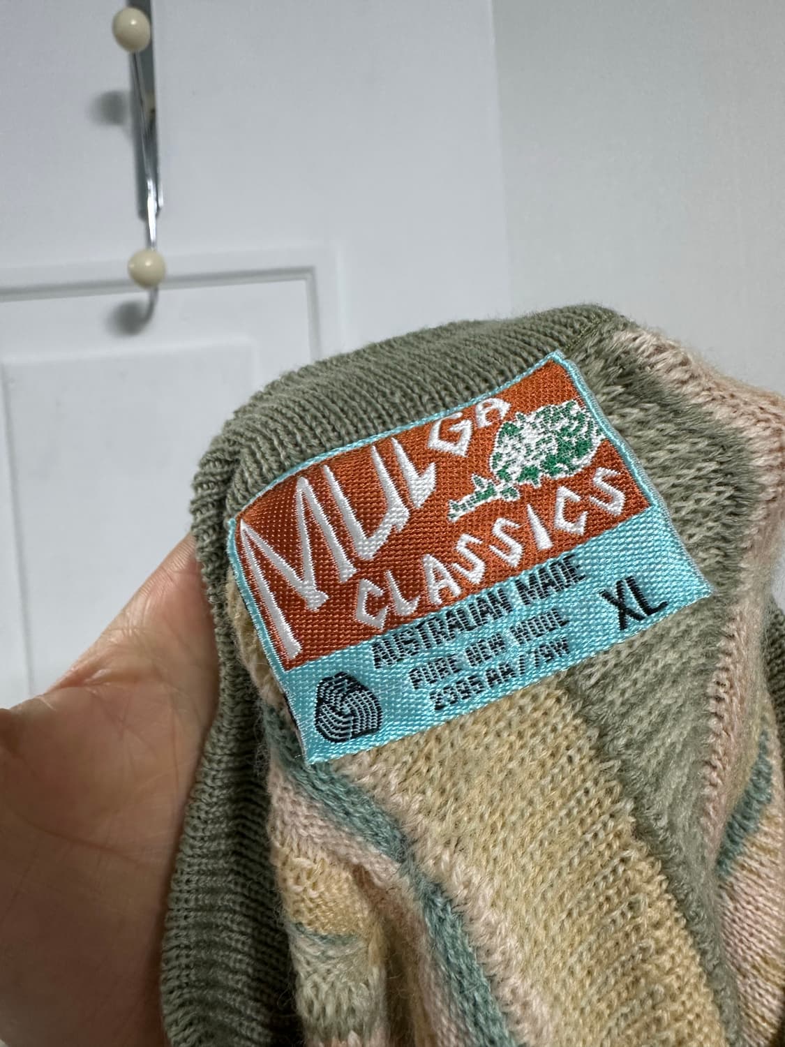 몰가 클래식 케이블 니트 상품이미지3