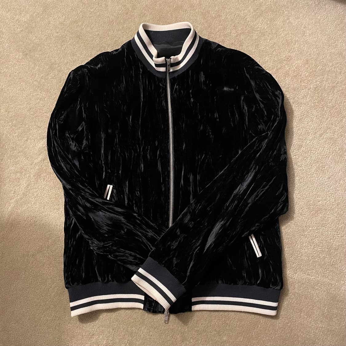 유스 크리즈 트랙 자켓 블랙 L 상품이미지1