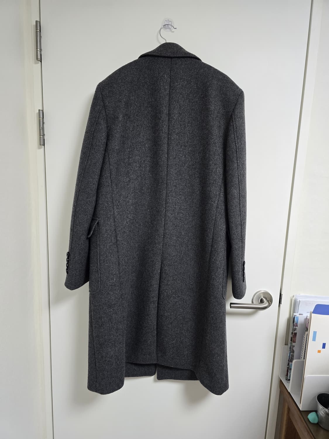 커스텀멜로우 남성 더블 코트 회색 95 상품이미지5