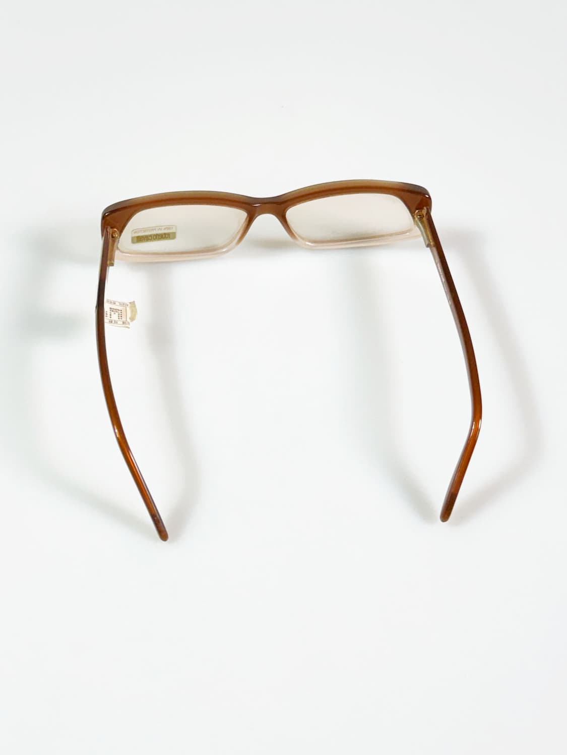 ROBERTO CAVALLI 브라운 그라데이션 뿔테 빈티지 안경 상품이미지5