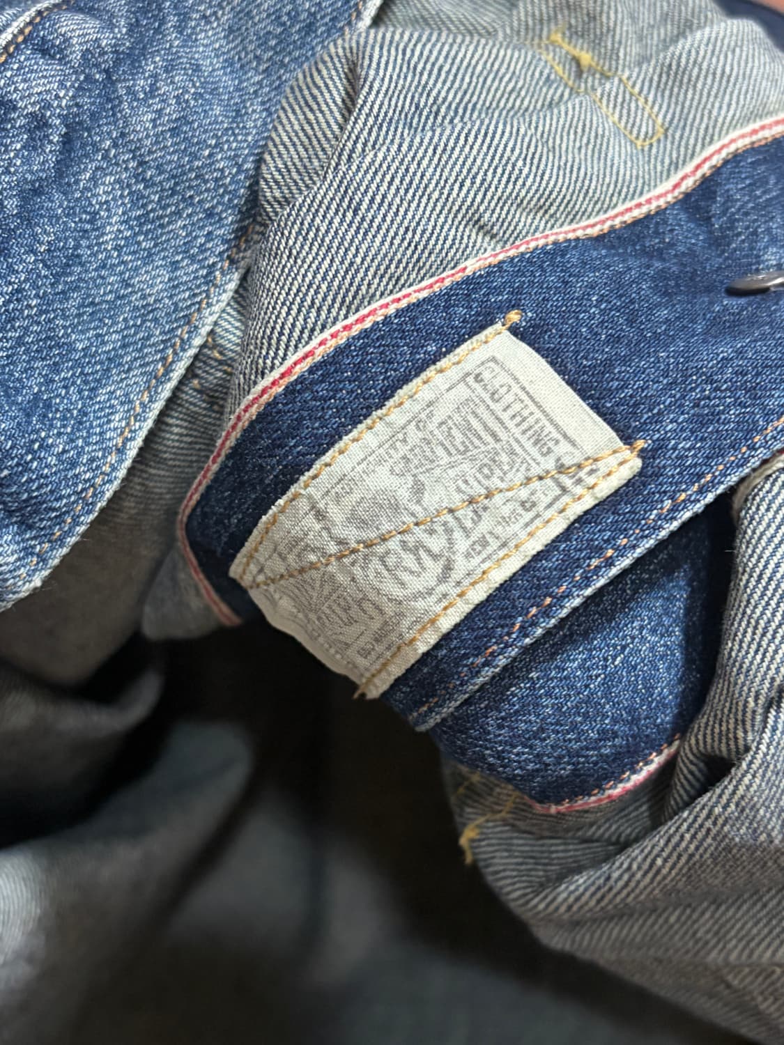 (M) RRL 오버데일 셀비지 청자켓 2세대 웨스트뷰 상품이미지4