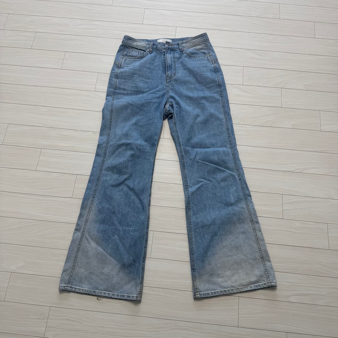 웨이비니스 슬로프 플레어 데님 2 상품이미지1