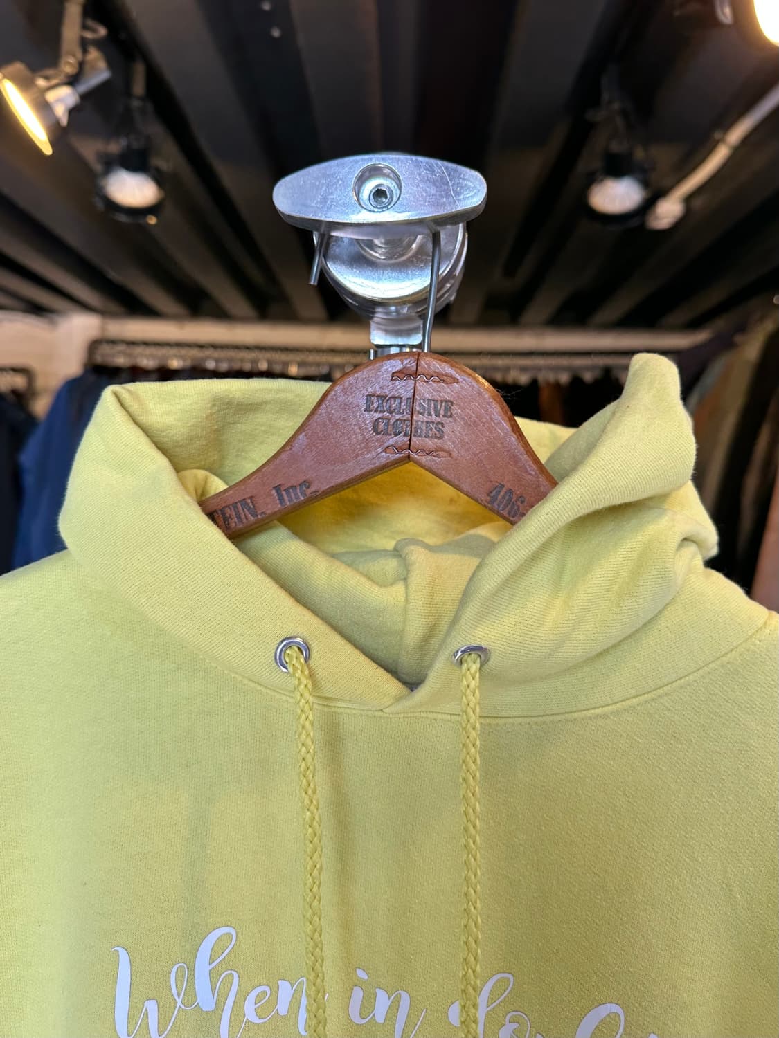 헤인즈 프린팅 스웻 후드 상품이미지3