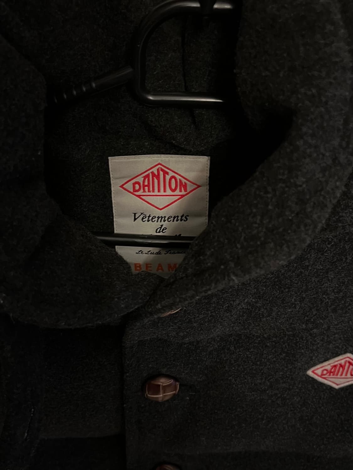 DANTON X BEAMS wool down jacket 상품이미지3