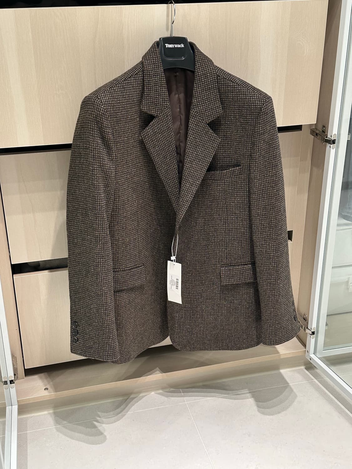 수아레 트윌 울 블레이저 상품이미지1